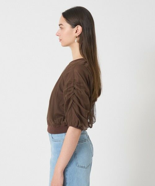 ANAYI / アナイ ニット・セーター | チュールレイヤードパフ プルオーバー | 詳細8