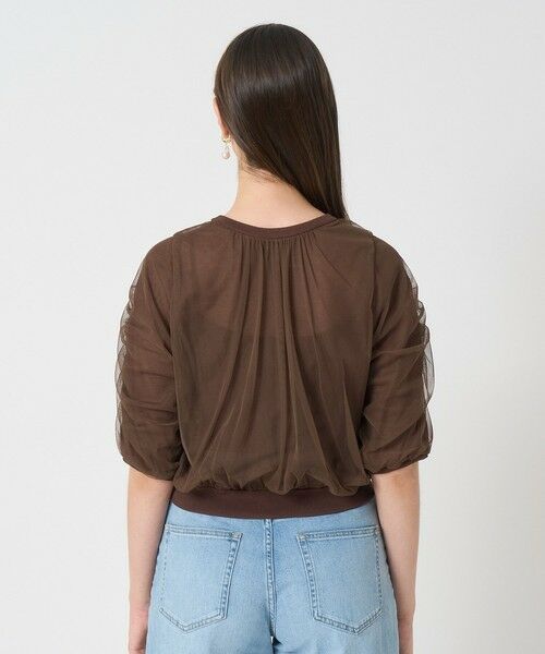 ANAYI / アナイ ニット・セーター | チュールレイヤードパフ プルオーバー | 詳細9