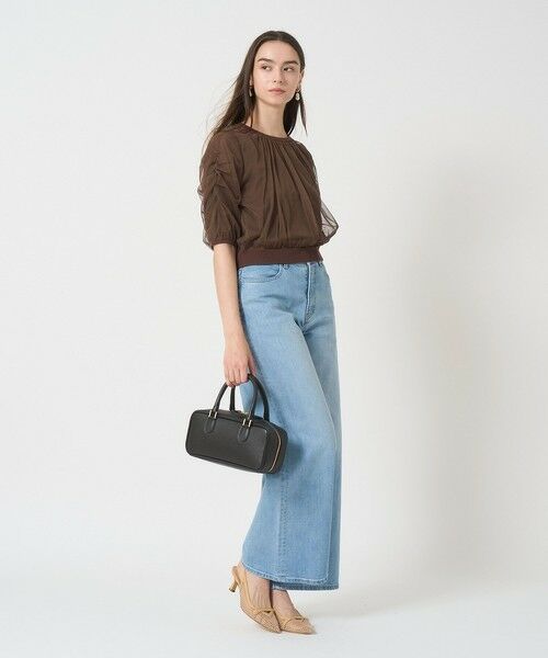 ANAYI / アナイ ニット・セーター | チュールレイヤードパフ プルオーバー | 詳細11