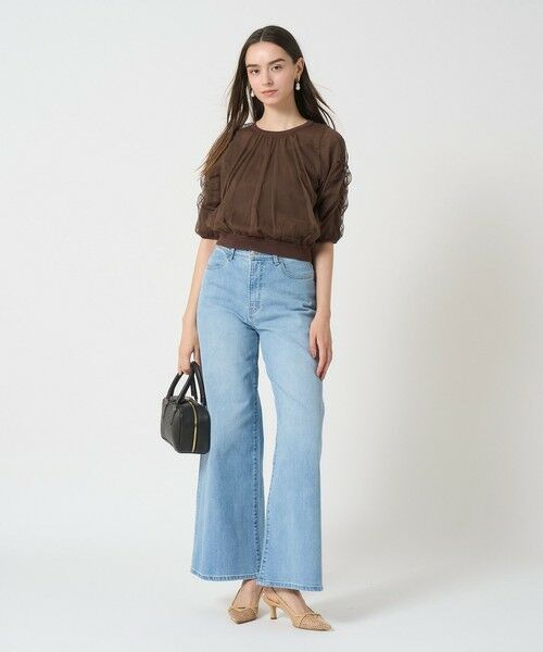 ANAYI / アナイ ニット・セーター | チュールレイヤードパフ プルオーバー | 詳細12