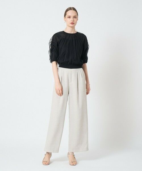 ANAYI / アナイ ニット・セーター | チュールレイヤードパフ プルオーバー | 詳細17