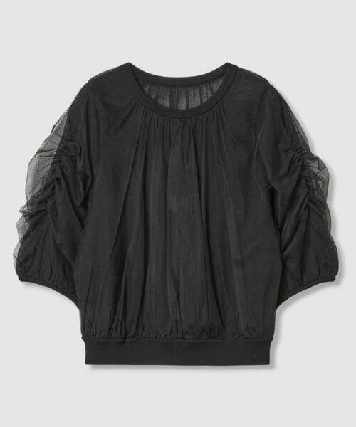 ANAYI / アナイ ニット・セーター | チュールレイヤードパフ プルオーバー | 詳細19