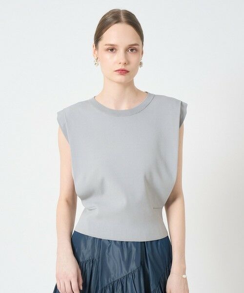 ANAYI/アナイ タックショルダー プルオーバー grey (92) 36 ANAYI/アナイ タックショルダー プルオーバー grey (92) 36