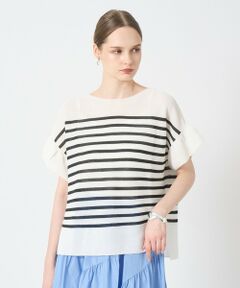 ANAYI / アナイ ニット・セーター | 和紙ガーター2WAYチュニックプルオーバー