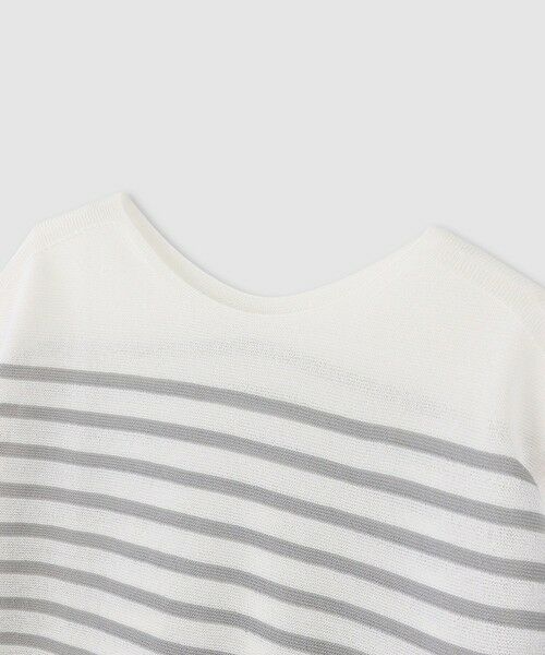 ANAYI / アナイ ニット・セーター | 和紙ガーター2WAYチュニックプルオーバー | 詳細9