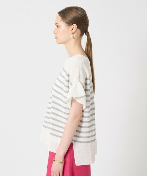 ANAYI / アナイ ニット・セーター | 和紙ガーター2WAYチュニックプルオーバー | 詳細2