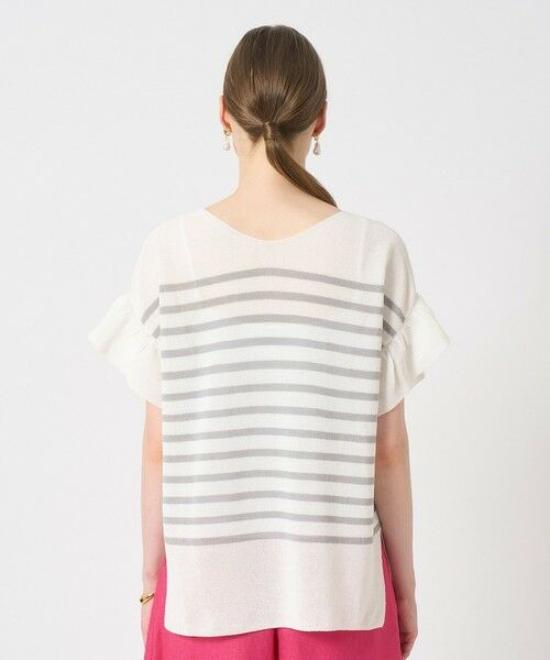 ANAYI / アナイ ニット・セーター | 和紙ガーター2WAYチュニックプルオーバー | 詳細3