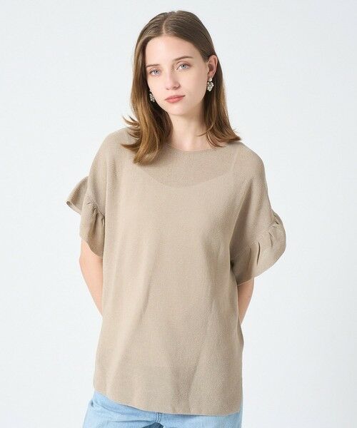 ANAYI / アナイ ニット・セーター | 和紙ガーター2WAYチュニックプルオーバー | 詳細19