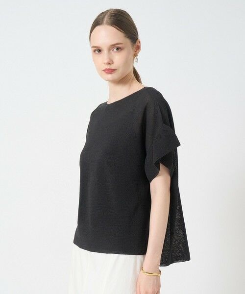 ANAYI / アナイ ニット・セーター | 和紙ガーター2WAYチュニックプルオーバー | 詳細25