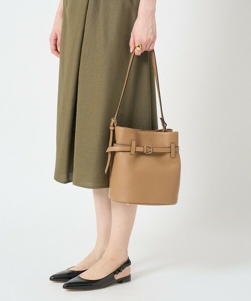 ANAYI / アナイ ショルダーバッグ | ◇ベルテッドバケット ハンドバッグ | 詳細1