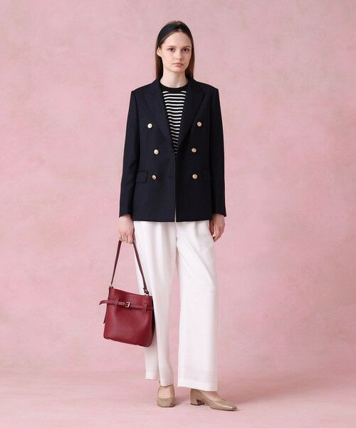 ANAYI / アナイ ショルダーバッグ | ◇ベルテッドバケット ハンドバッグ | 詳細7