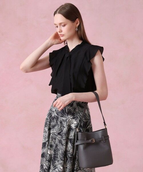 ANAYI / アナイ ショルダーバッグ | ◇ベルテッドバケット ハンドバッグ | 詳細14