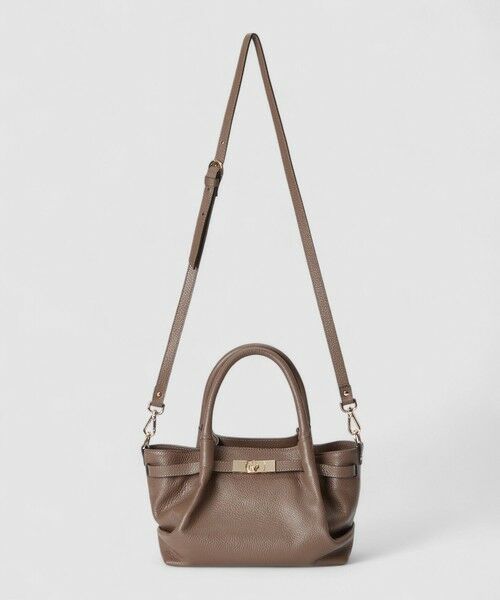 ANAYI / アナイ ハンドバッグ | ◇ターンロック付き2WAYショルダーバッグ | 詳細10
