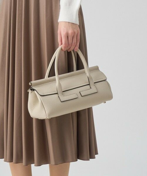 ANAYI / アナイ ハンドバッグ | ◇スクエアフラップハンドバッグ(white (05))