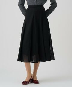 ANAYI / アナイ ミニ・ひざ丈スカート | 【セットアップ対応商品】ハードカラミマチフレア スカート