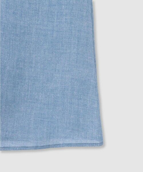 ANAYI / アナイ シャツ・ブラウス | 【セットアップ対応商品】デニムプリントボウタイブラウス | 詳細11