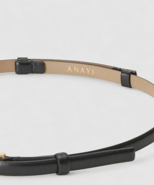 ANAYI / アナイ ベルト・サスペンダー | プレートバックルスライドベルト | 詳細17