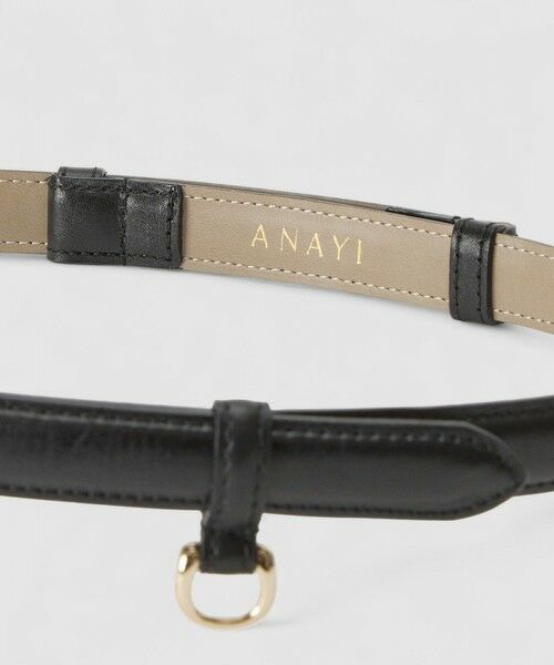 ANAYI / アナイ ベルト・サスペンダー | Dリング付きスライドベルト | 詳細7