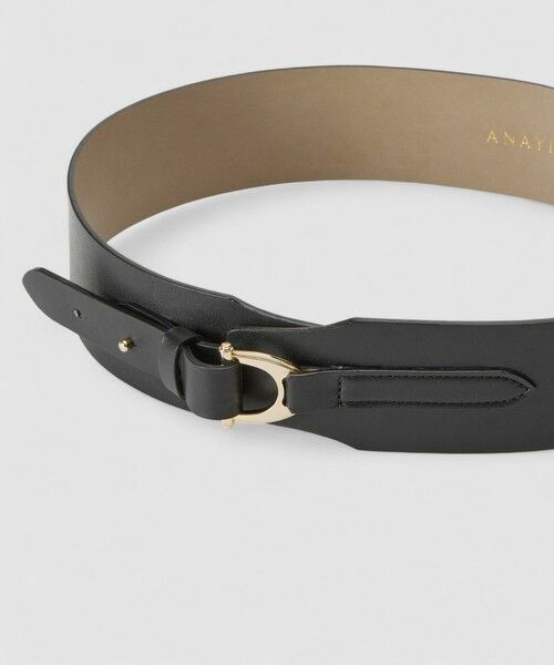 ANAYI / アナイ ベルト・サスペンダー | Ｄバックルデザインワイドベルト | 詳細7