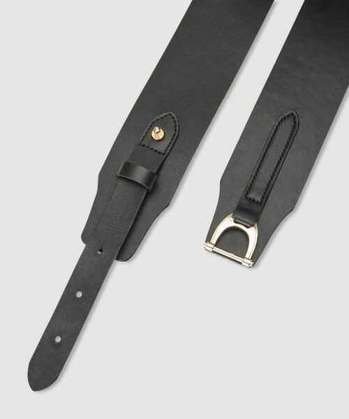 ANAYI / アナイ ベルト・サスペンダー | Ｄバックルデザインワイドベルト | 詳細9