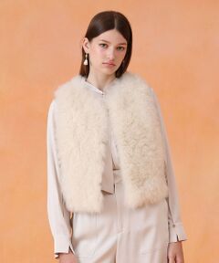 ANAYI / アナイ その他アウター | カシミヤファーウールリバージレ