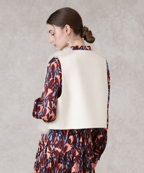 ANAYI / アナイ その他アウター | カシミヤファーウールリバージレ | 詳細3