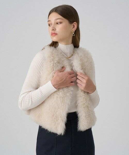 ANAYI / アナイ その他アウター | カシミヤファーウールリバージレ | 詳細13