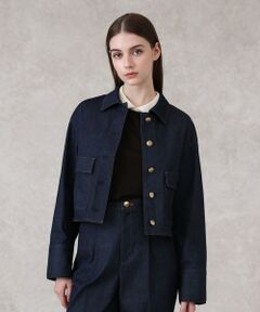 ANAYI / アナイ その他アウター | 【セットアップ対応商品】デニムライクステンカラー ジャケット