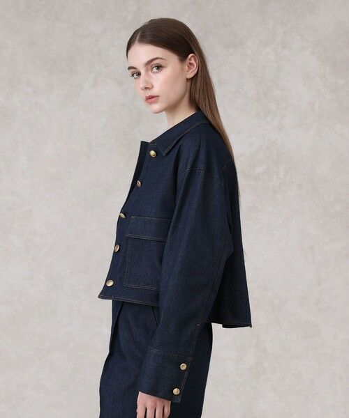 ANAYI / アナイ その他アウター | 【セットアップ対応商品】デニムライクステンカラー ジャケット | 詳細2