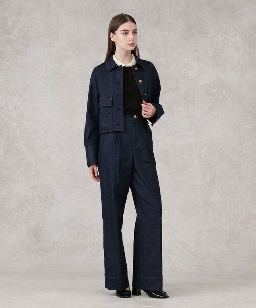 ANAYI / アナイ その他アウター | 【セットアップ対応商品】デニムライクステンカラー ジャケット | 詳細6