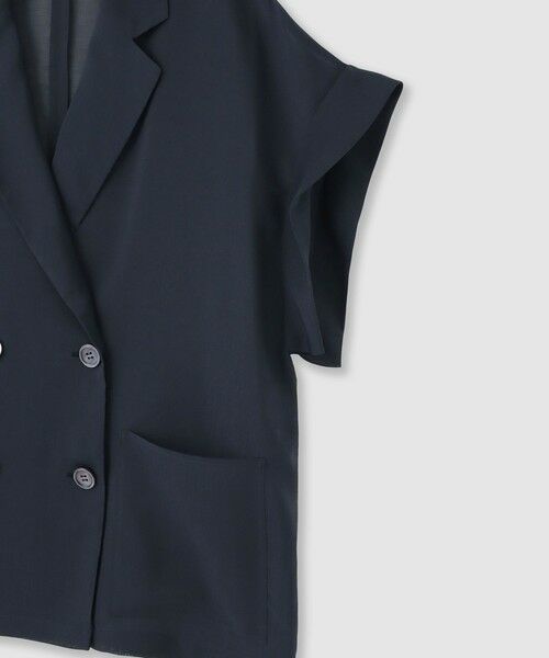 ANAYI / アナイ テーラードジャケット | オーガンフレンチスリーブジャケット | 詳細8