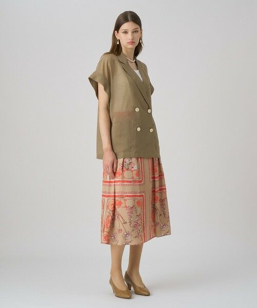 ANAYI / アナイ テーラードジャケット | オーガンフレンチスリーブジャケット | 詳細17