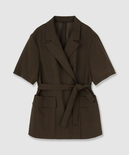 ANAYI / アナイ その他アウター | リネンライクボイル半袖ジャケット | 詳細7