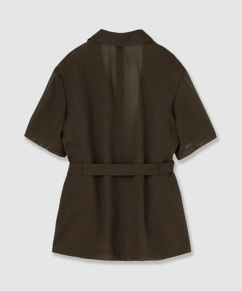 ANAYI / アナイ その他アウター | リネンライクボイル半袖ジャケット | 詳細8