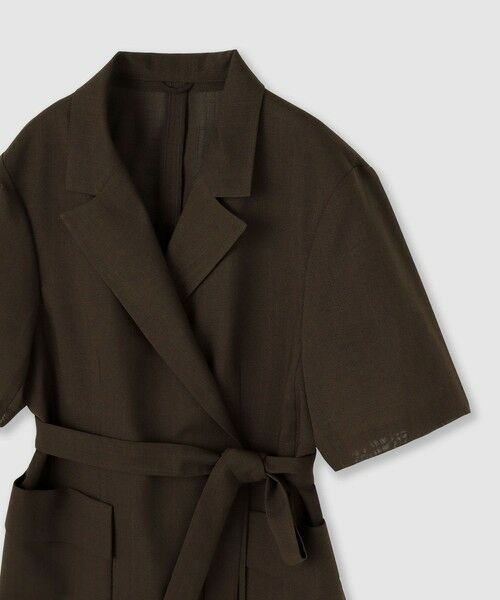 ANAYI / アナイ その他アウター | リネンライクボイル半袖ジャケット | 詳細10