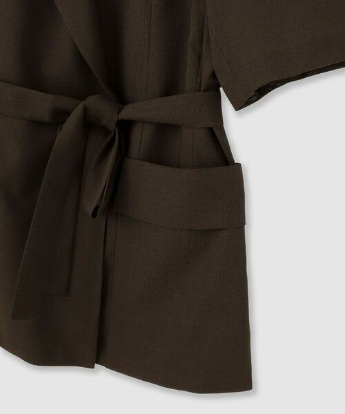 ANAYI / アナイ その他アウター | リネンライクボイル半袖ジャケット | 詳細11