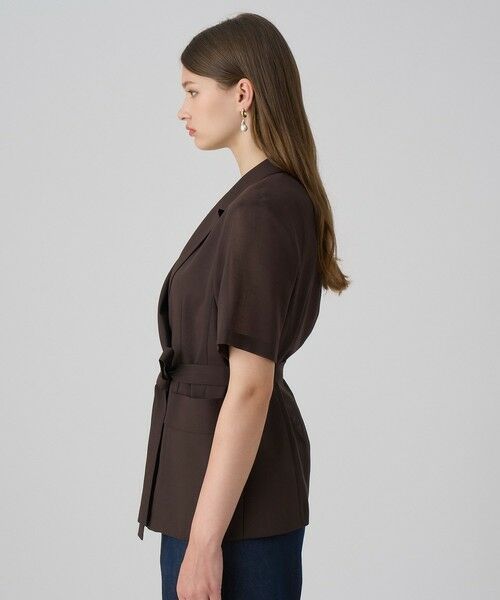 ANAYI / アナイ その他アウター | リネンライクボイル半袖ジャケット | 詳細2