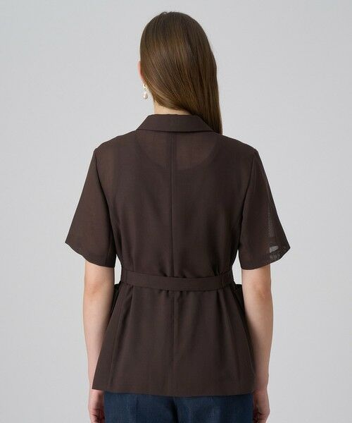 ANAYI / アナイ その他アウター | リネンライクボイル半袖ジャケット | 詳細3