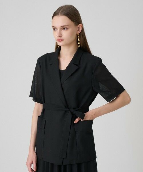 ANAYI / アナイ その他アウター | リネンライクボイル半袖ジャケット | 詳細16