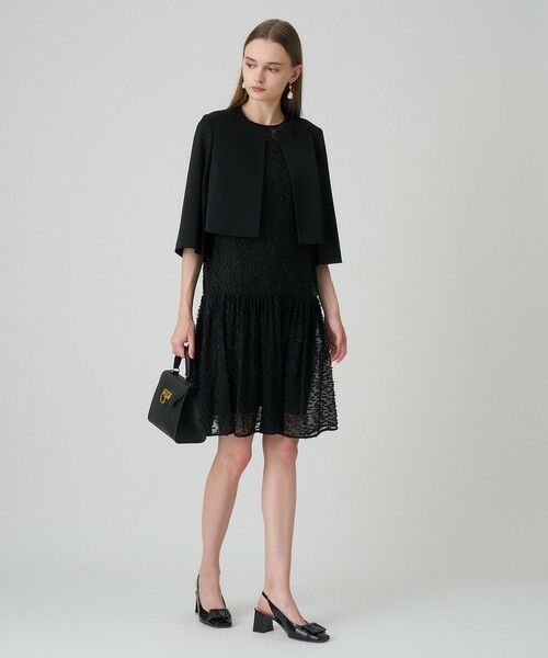 ANAYI / アナイ カーディガン・ボレロ | トリアセサテンボレロジャケット | 詳細11