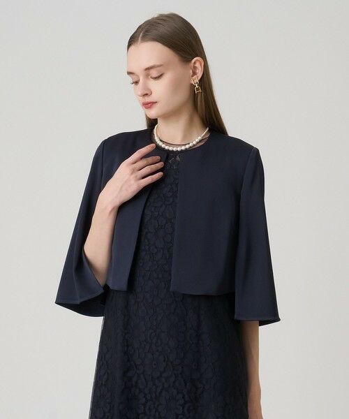 ANAYI / アナイ カーディガン・ボレロ | トリアセサテンボレロジャケット | 詳細7