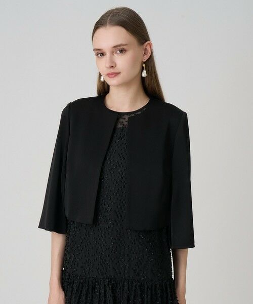 ANAYI / アナイ カーディガン・ボレロ | トリアセサテンボレロジャケット | 詳細18