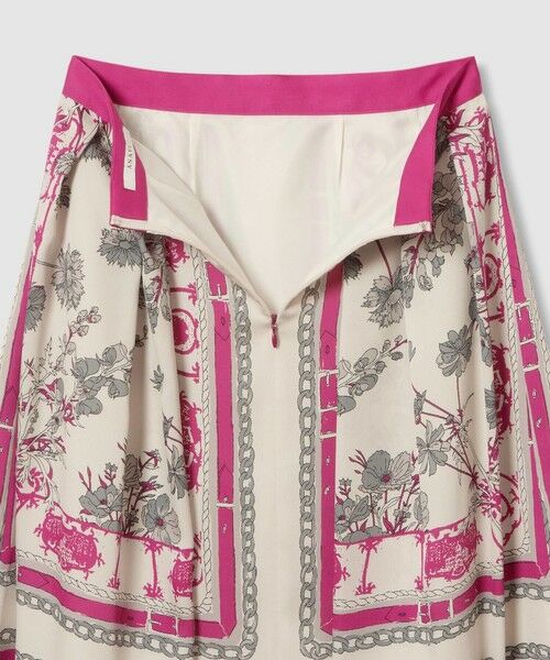 ANAYI / アナイ ロング・マキシ丈スカート | スカーフプリントタック スカート | 詳細10