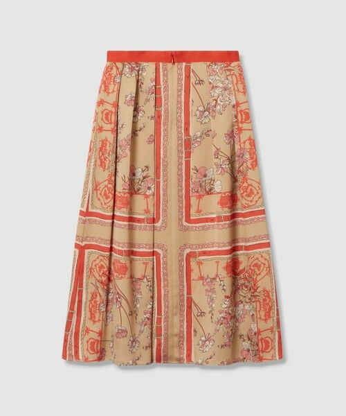 ANAYI / アナイ ロング・マキシ丈スカート | スカーフプリントタック スカート | 詳細27