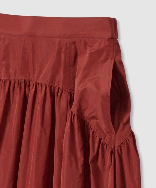 ANAYI / アナイ ミニ・ひざ丈スカート | タフタヨークギャザー スカート | 詳細16