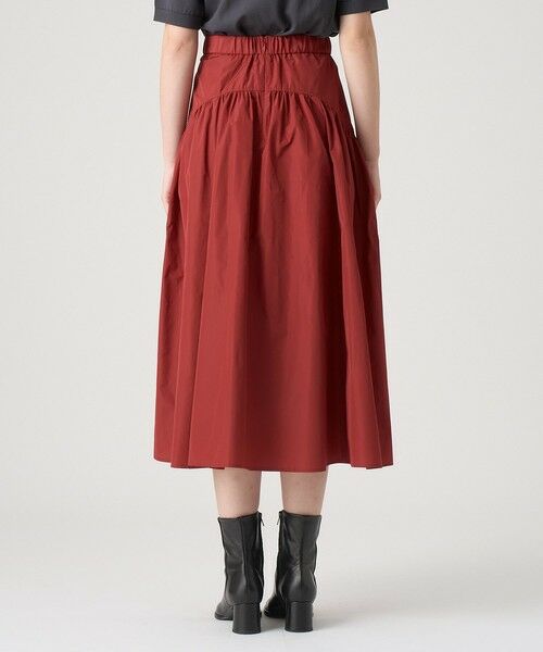 ANAYI / アナイ ミニ・ひざ丈スカート | タフタヨークギャザー スカート | 詳細10