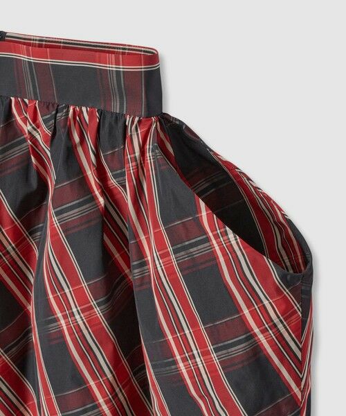 ANAYI / アナイ ロング・マキシ丈スカート | チェックタフタギャザー スカート | 詳細11