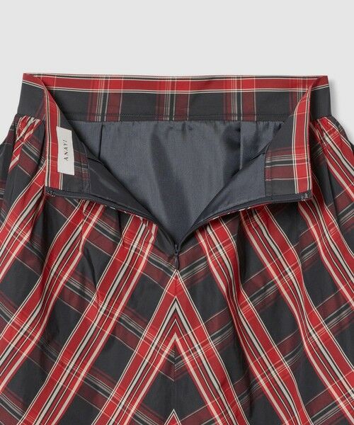 ANAYI / アナイ ロング・マキシ丈スカート | チェックタフタギャザー スカート | 詳細13