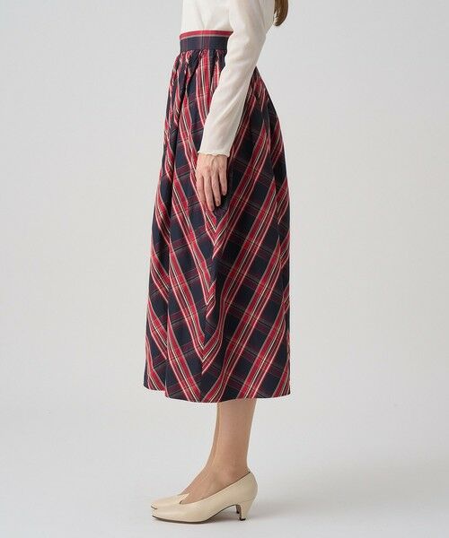 ANAYI / アナイ ロング・マキシ丈スカート | チェックタフタギャザー スカート | 詳細2