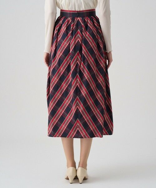 ANAYI / アナイ ロング・マキシ丈スカート | チェックタフタギャザー スカート | 詳細3